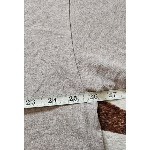 Essentials Fear Of God Men's FW'23 S/S Tonal Logo Tee NC3 Core Heather Small - Picture 6 of 7